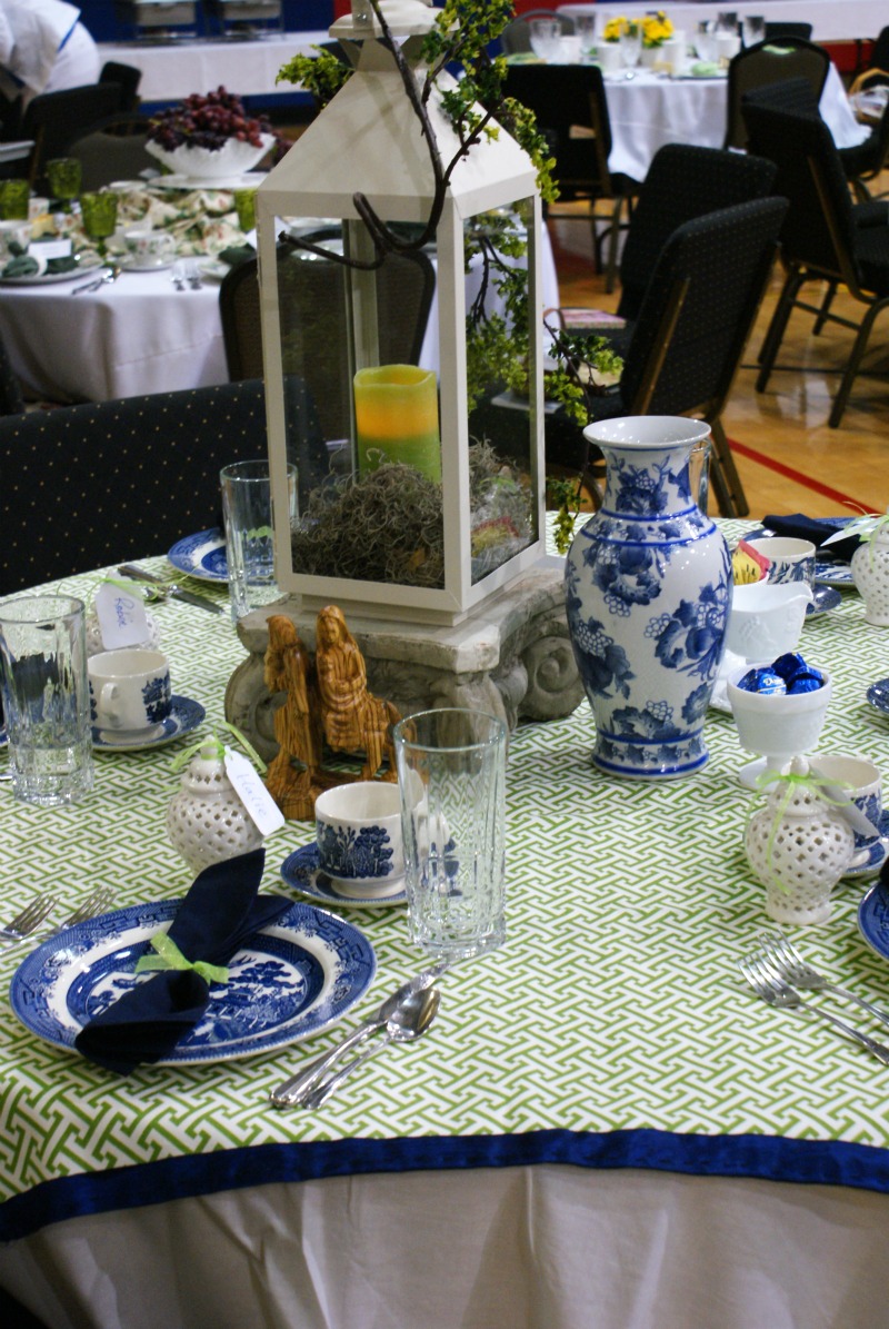 Centerpiece Ideas For Luncheons : Spring luncheon stage and table decoration ideas