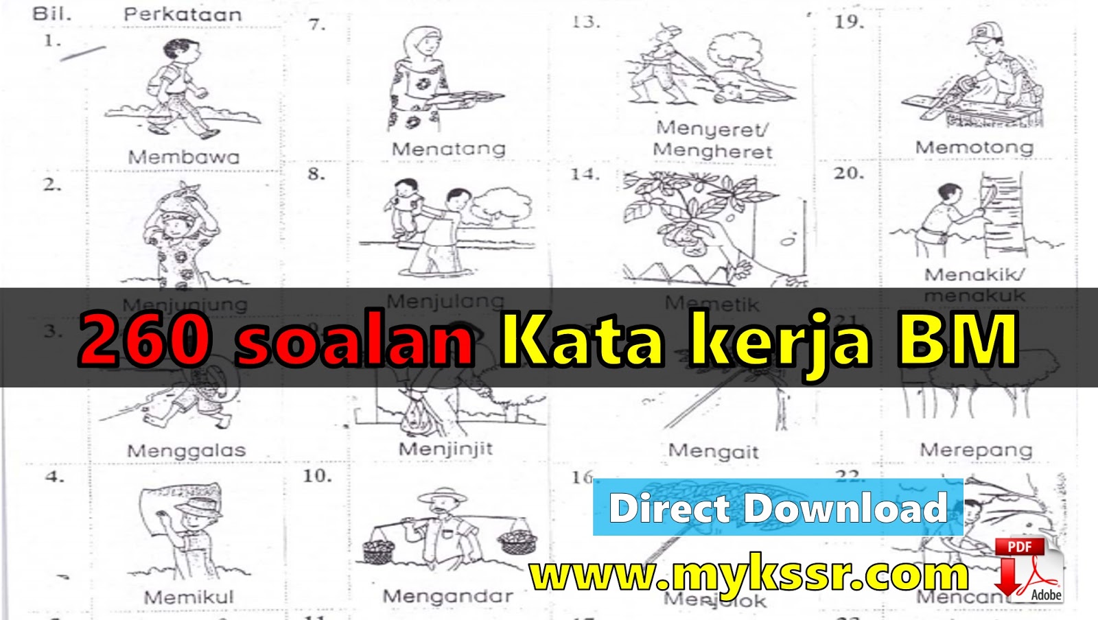 Senarai Kata Kerja Bahasa Melayu : Senarai Kata Kerja ( Verb ) | Malay