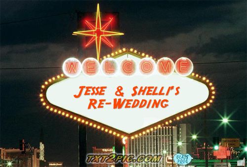 Jesse & Shelli's Re-Wedding in Vegas