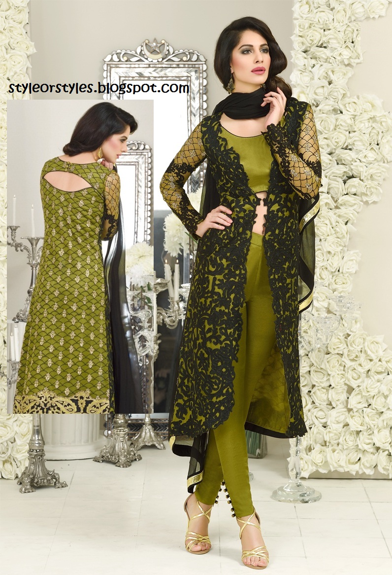 Style or Styles Asim Jofa Party Wear Fancy Chiffon Collection 2016