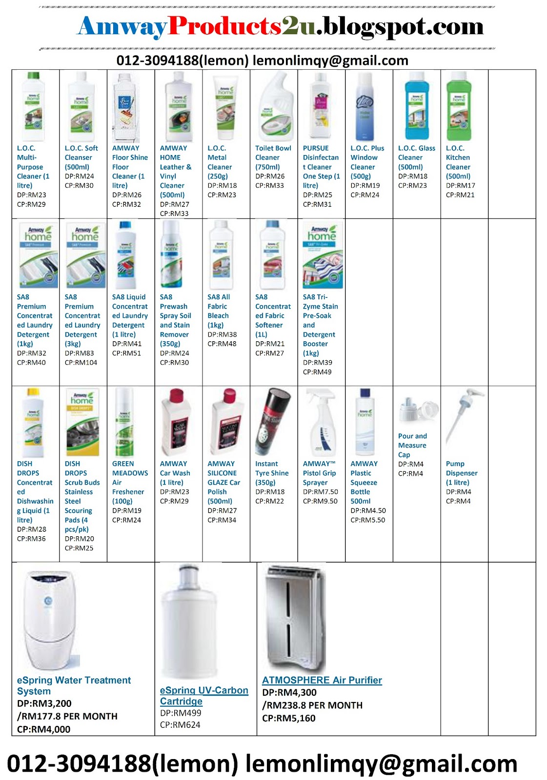 Amway Espring Water Purifier Amway Espring Water Purifier