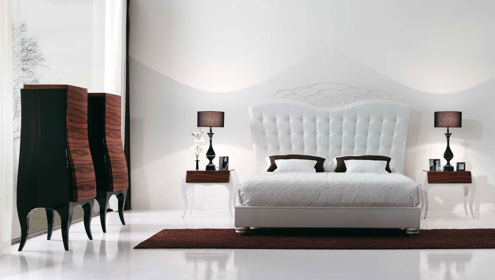 bedroom furniture mn on Pleasant Living  White On White