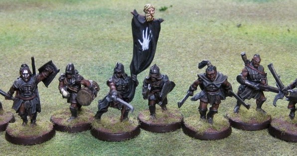metal LOTR Lord of the Rings ISENGARD SCOUTS