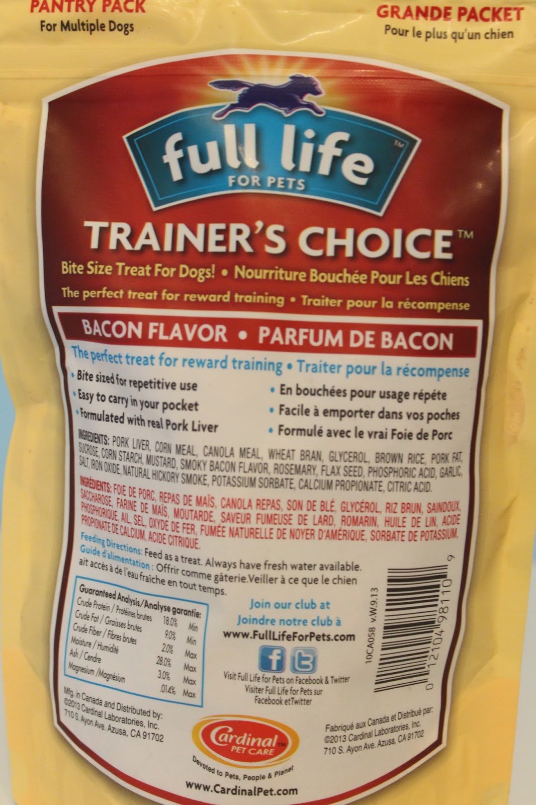 Woof! Full Life For Pets™ Trainer's Choice™ Bacon Flavor Treats