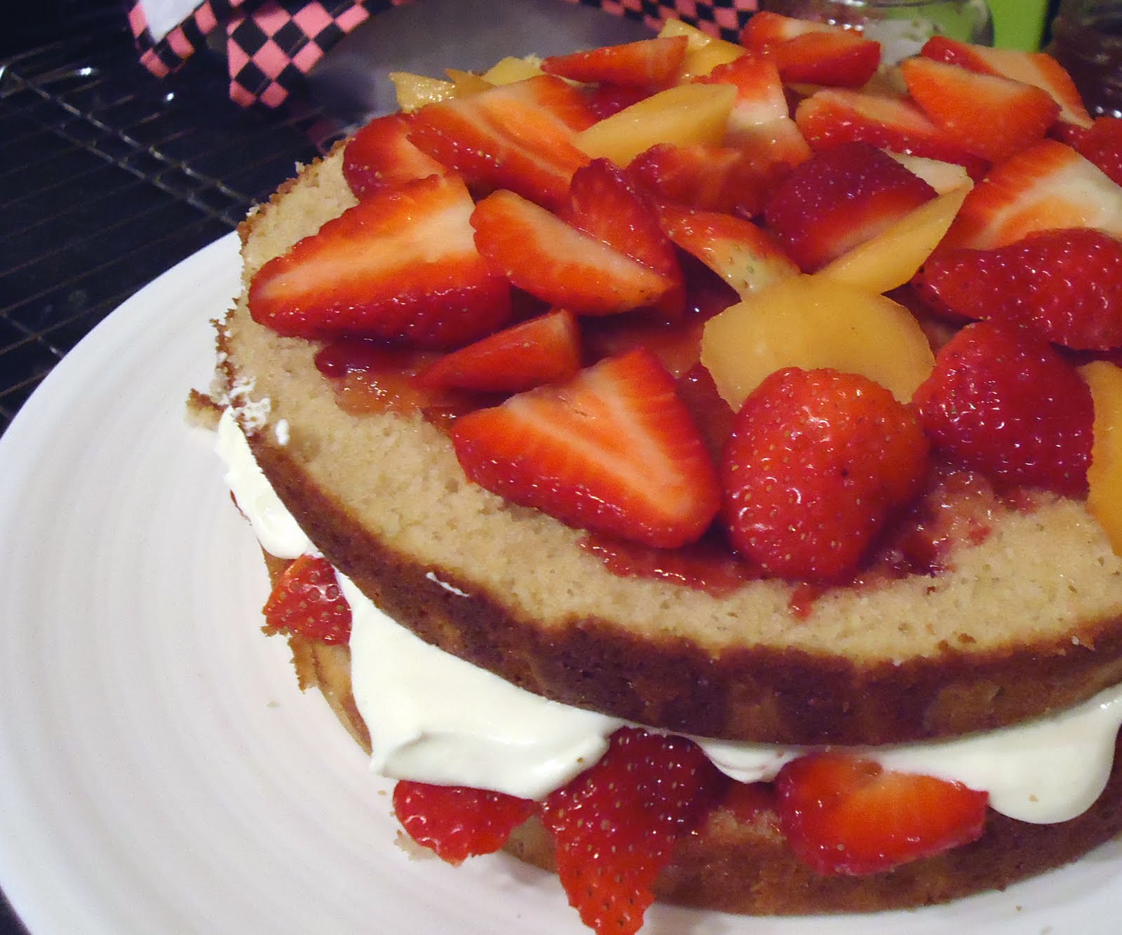 eat pray bake Probably the best Vanilla Sponge Cake in the world...