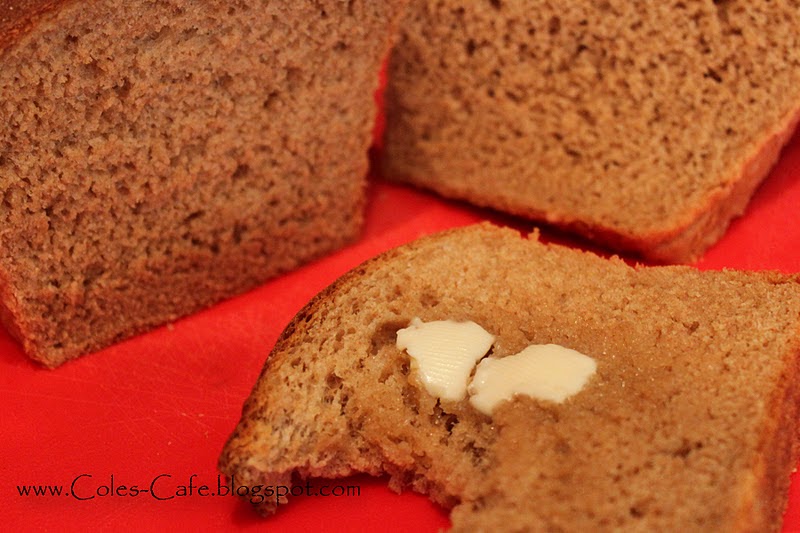 Coles Cafe Whole Wheat Bread