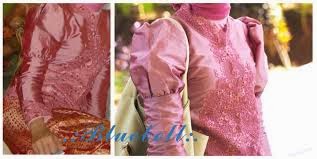 Kebaya Modis Dengan Lengan Balon