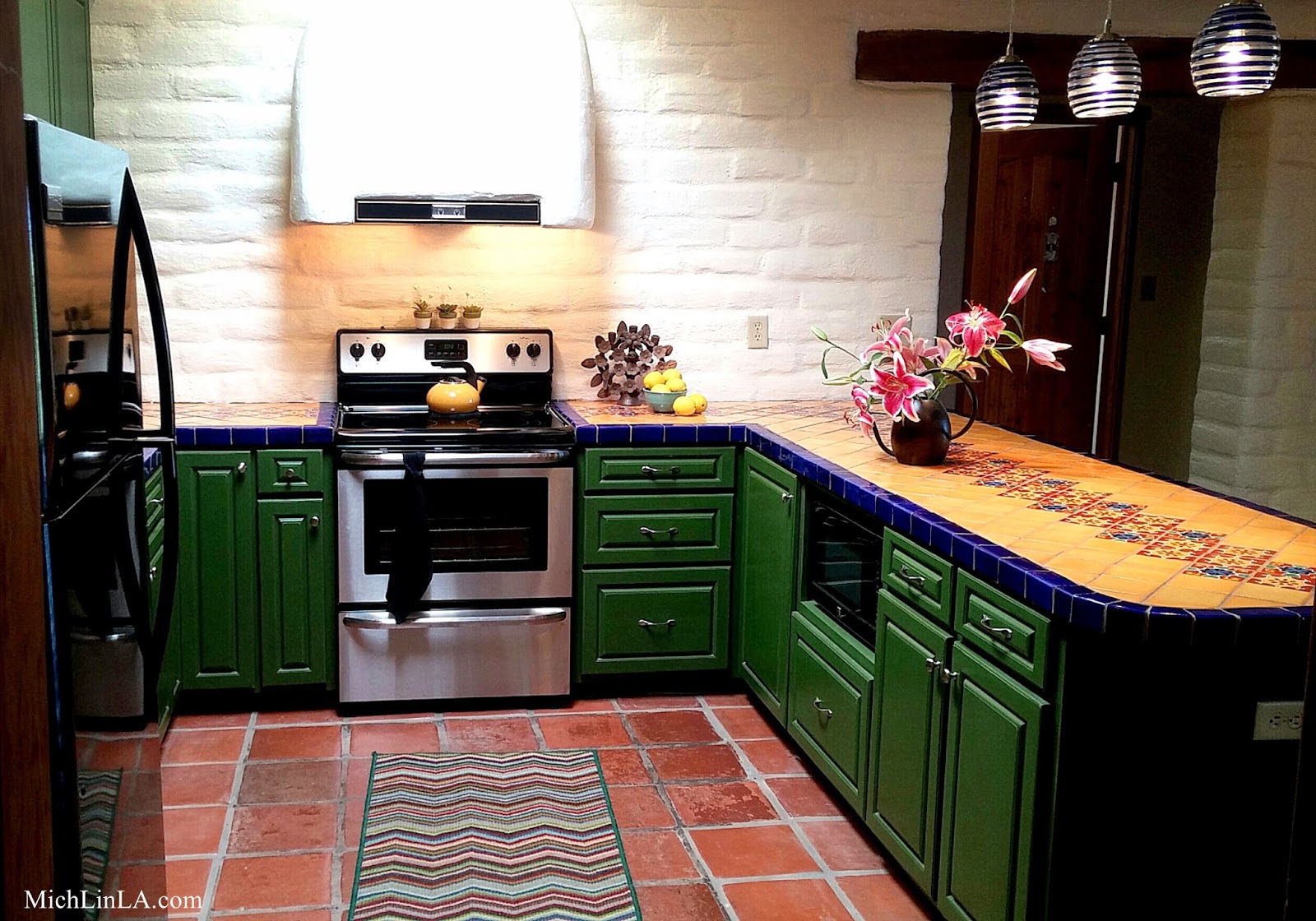 Mich L. in L.A. My Mexican Tiled Kitchen
