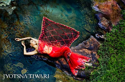 Jacqueline Fernandez's Photoshoot for Jyotsna Tiwari Couture collection 2013