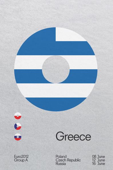 Posters Euro 2012 Grécia