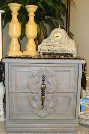 Gray Night Stand / End Table (SOLD)
