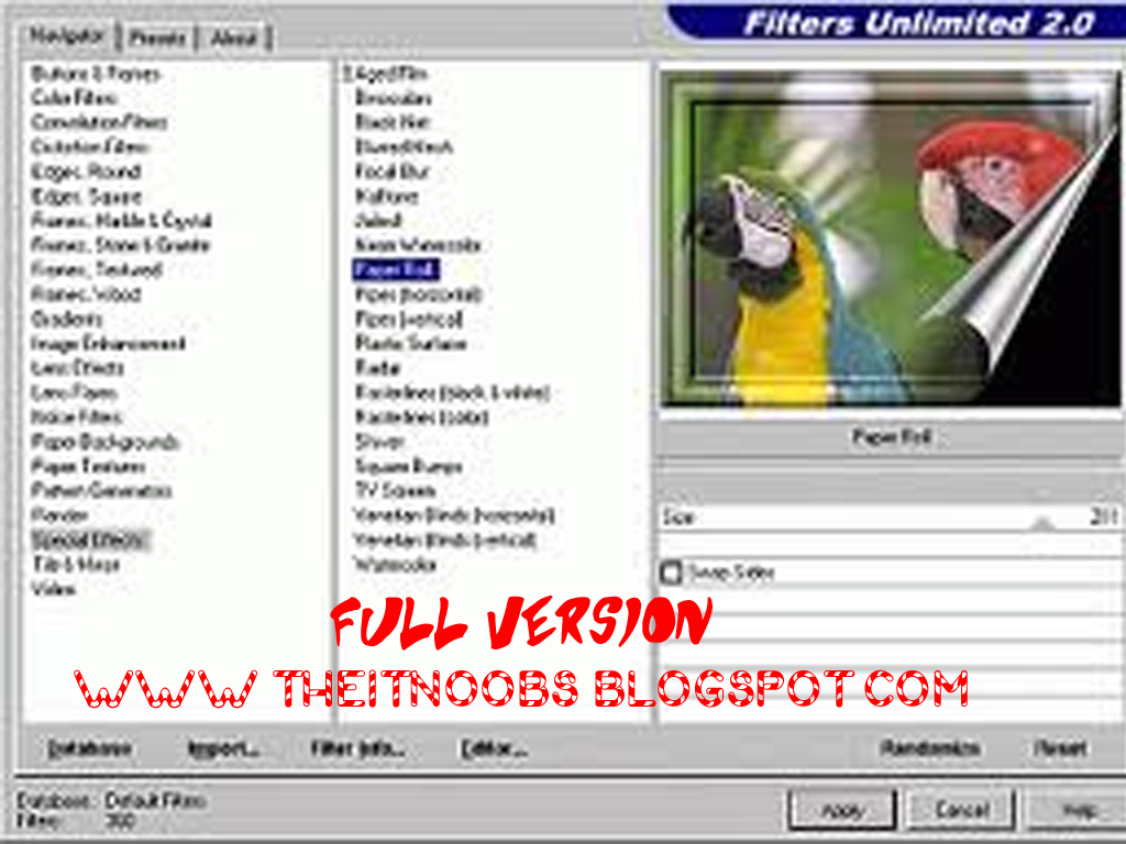 Filters Unlimited 2.0. Free Download *Dangrous ZONE*