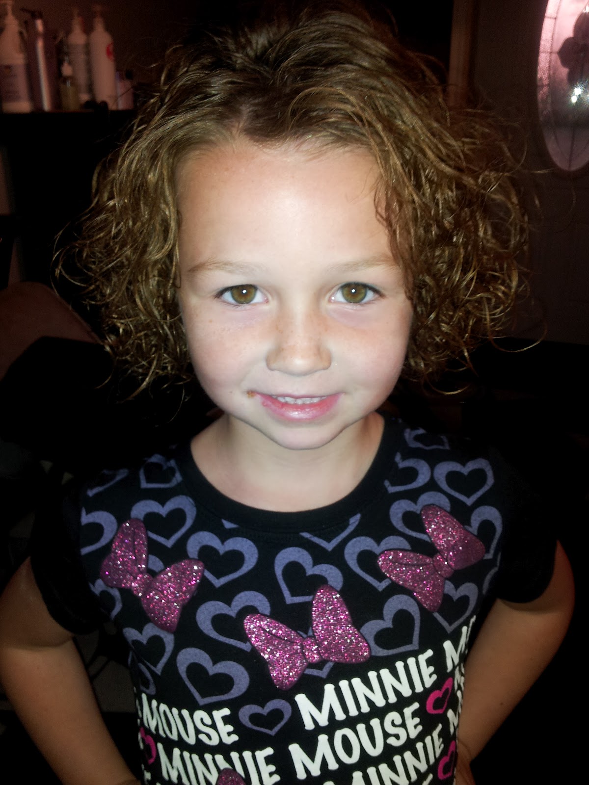 The Mott Family Gracelyn Gets A Perm!