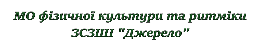 МО фізичної культури та ритмики ЗСЗШІ "Джерело"