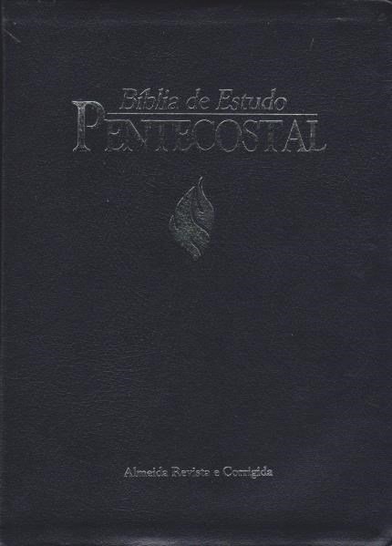 Bíblia de Estudo Pentecostal - Grande - Luxo Azul (click na imagem para detalhes e comprar)
