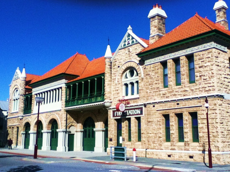 Cnr Murray St., / Irwin St., Perth - "Perth Fire Station"