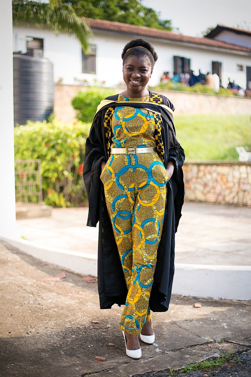 Trendsandblendsgh Grad Style African Print Inspired Jumpsuit
