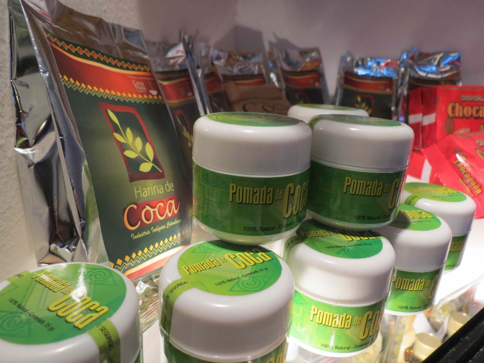 Mike's Bogota Blog Coca Leaves Grow in La Candelaria