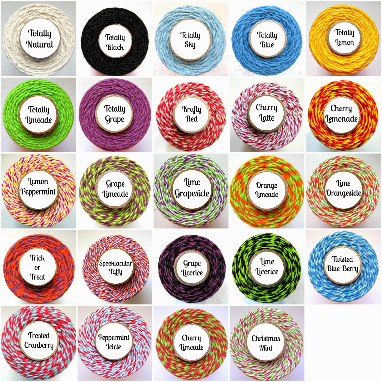 Twine It Up! by Annie's Paper Boutique Trendy Bakers Twine's 85 Flavors