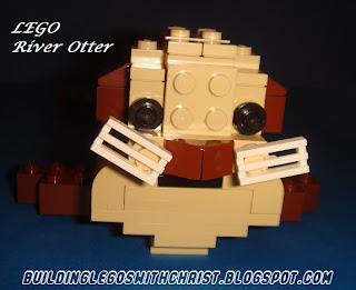 LEGO River Otter Creation