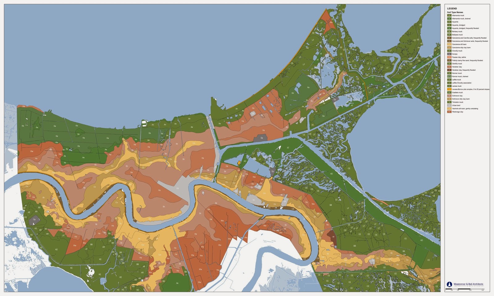 http www myneworleans com new orleans homes lifestyles spring 2014 rain gardens new orleans soils map data from nrcs but produced by waggonner ball http www myneworleans com new orleans homes lifestyles spring 2014 rain gardens new orleans soils map data from nrcs but produced by waggonner ball