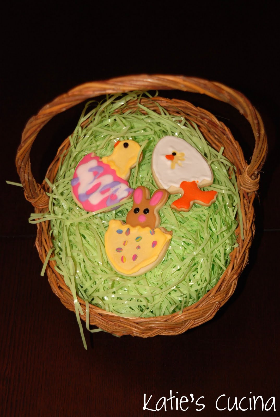 Decorating with Royal Icing, Easter Sugar Cookies {Part 2} Katie's Cucina