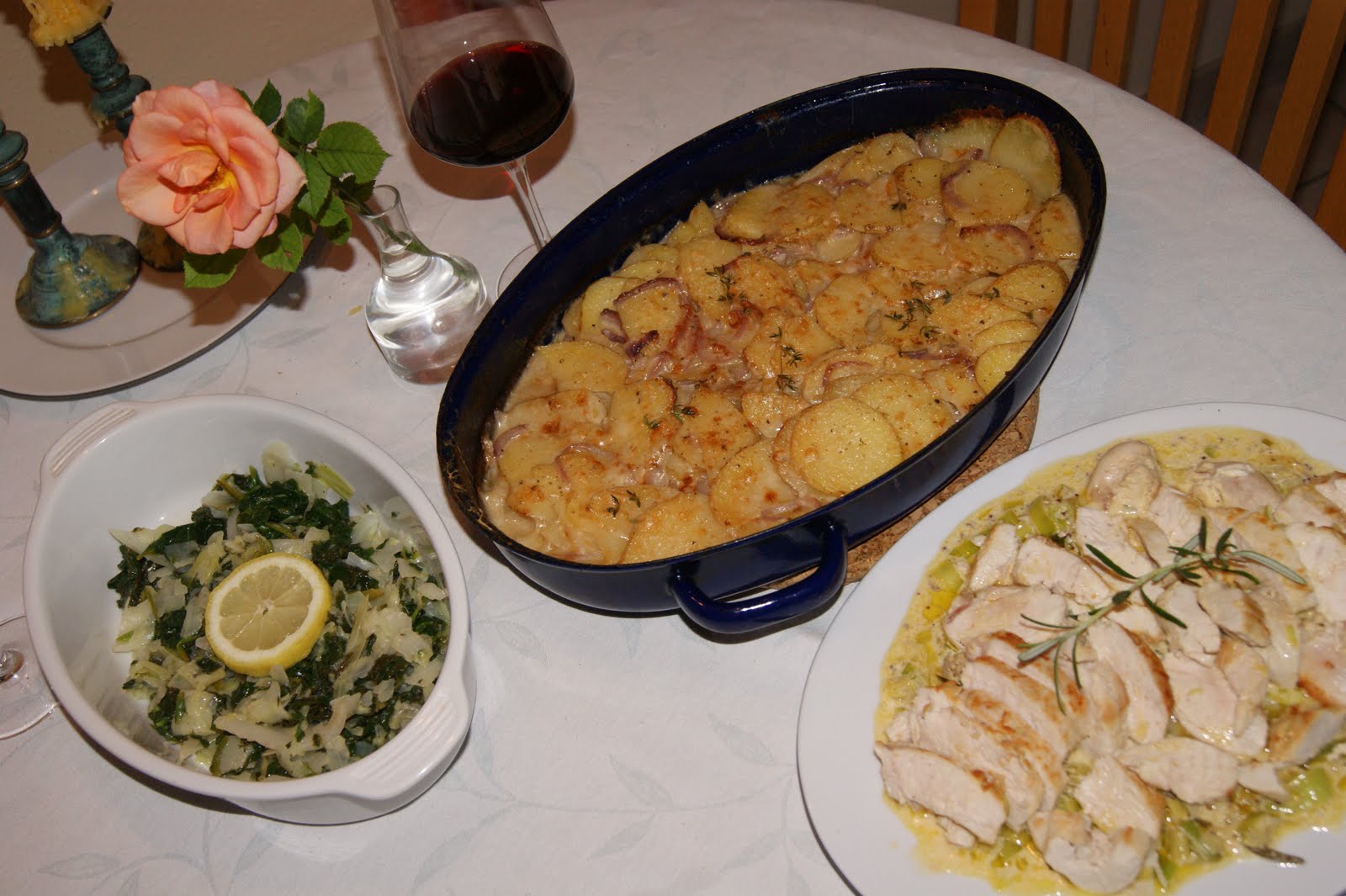 The Forester Sisters Cook Sunday Dinner Jamie Oliver's Mustard Chicken