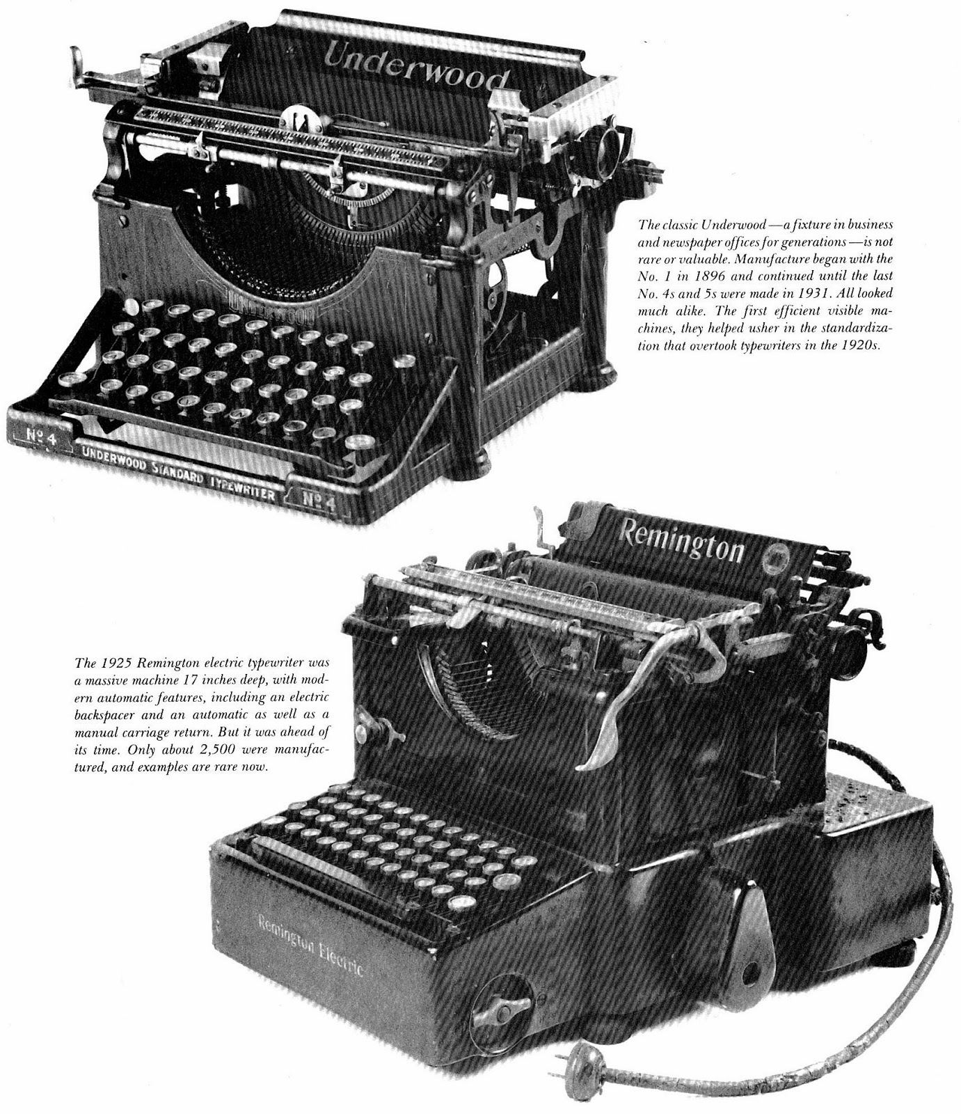 oz.Typewriter Typewriter Collecting 30 Years Ago