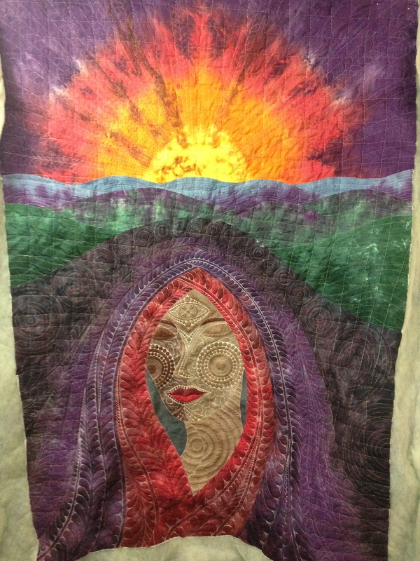 The Free Motion Quilting Project Quilting the Dream Goddess Part 2