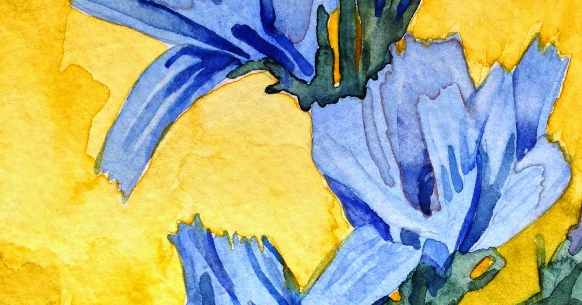 My Many Impressions Cornflower Blues