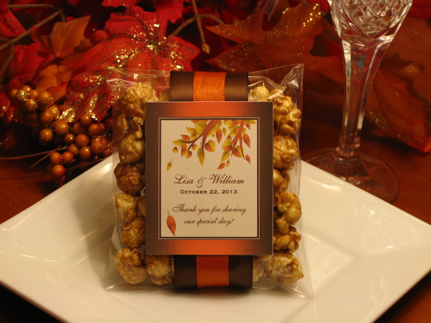 Autumn Wedding Favors Autumn Weddings Pics