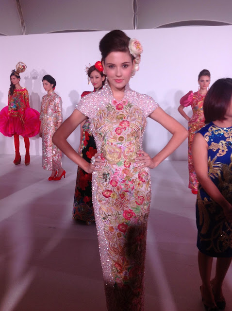 Guo Pei show at Digital Fashion Week Singapore
