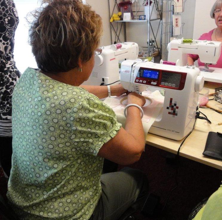 Sew Janome Frank Nutt Sewing Machines in Kings Heath opens new sewing classroom with Claire Muir!