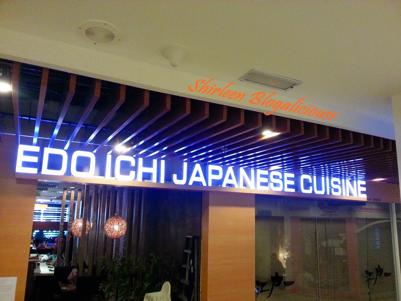 Edo Ichi Japanese Cuisine Island Plaza, Penang