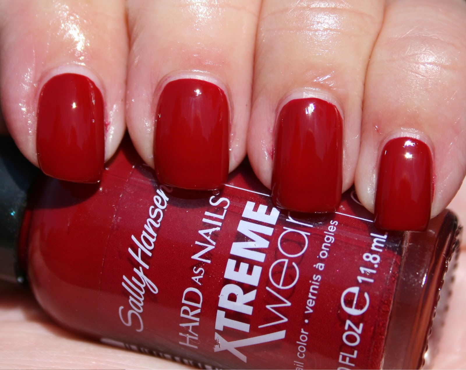 3. Sally Hansen Hard as Nails Xtreme Wear in "White On" - wide 5