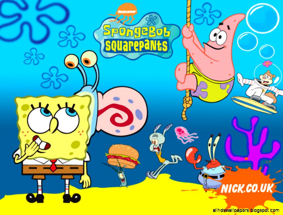 Spongebob Squarepants Characters Wallpaper