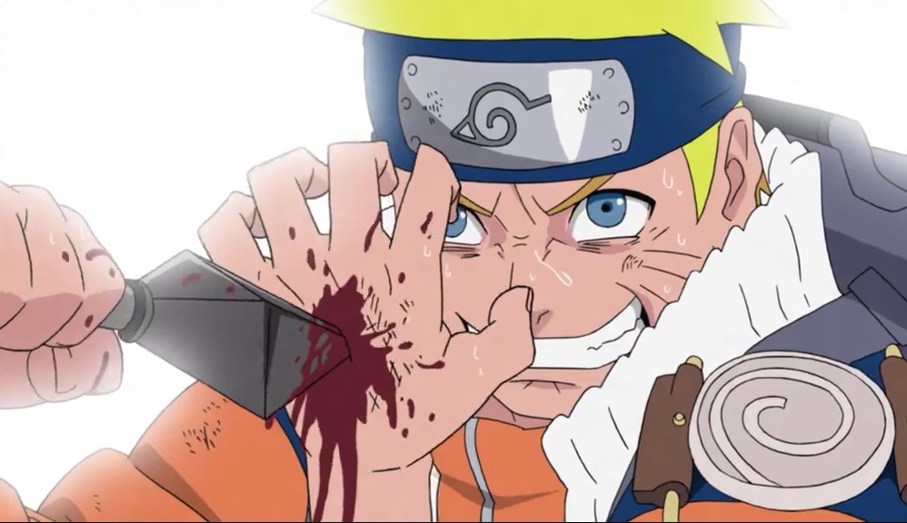Naruto Menikam Tangannya Dan Bertekad Bahawa Selepas Ini Dia Takkan Naruto Menikam Tangannya Dan Bertekad Bahawa Selepas Ini Dia Takkan