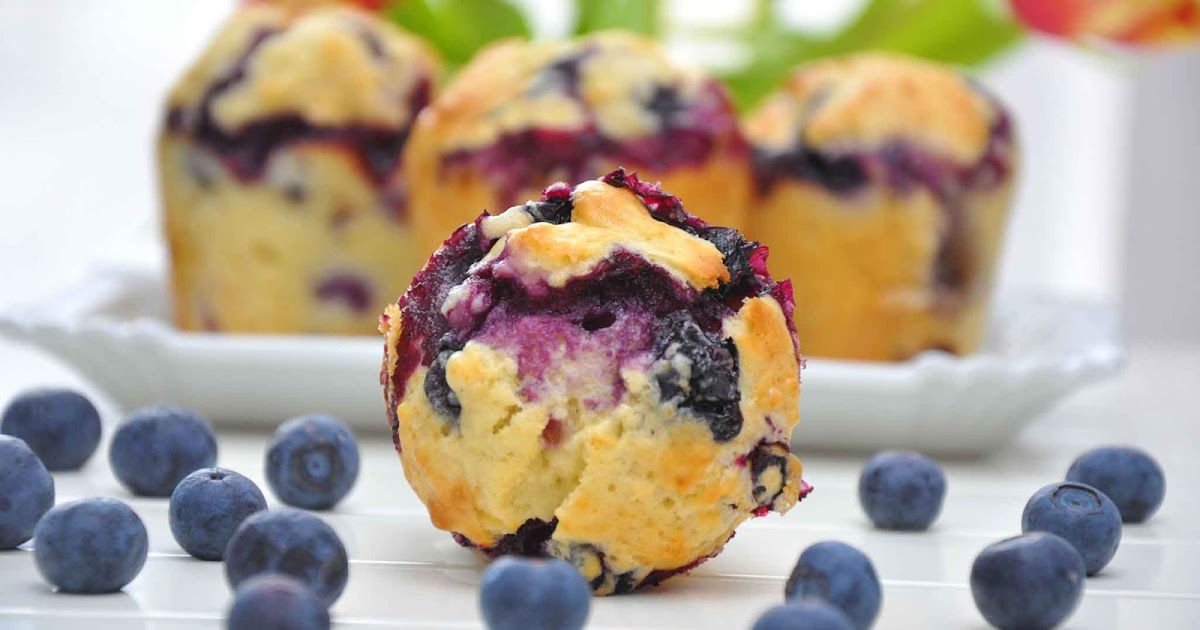 Bärenhunger Heidelbeer Muffins