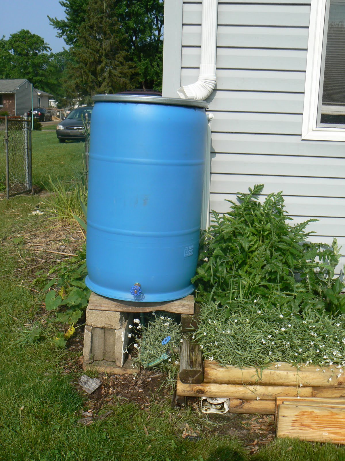 Rain Barrel Stand Home Decorating IdeasBathroom Interior Design