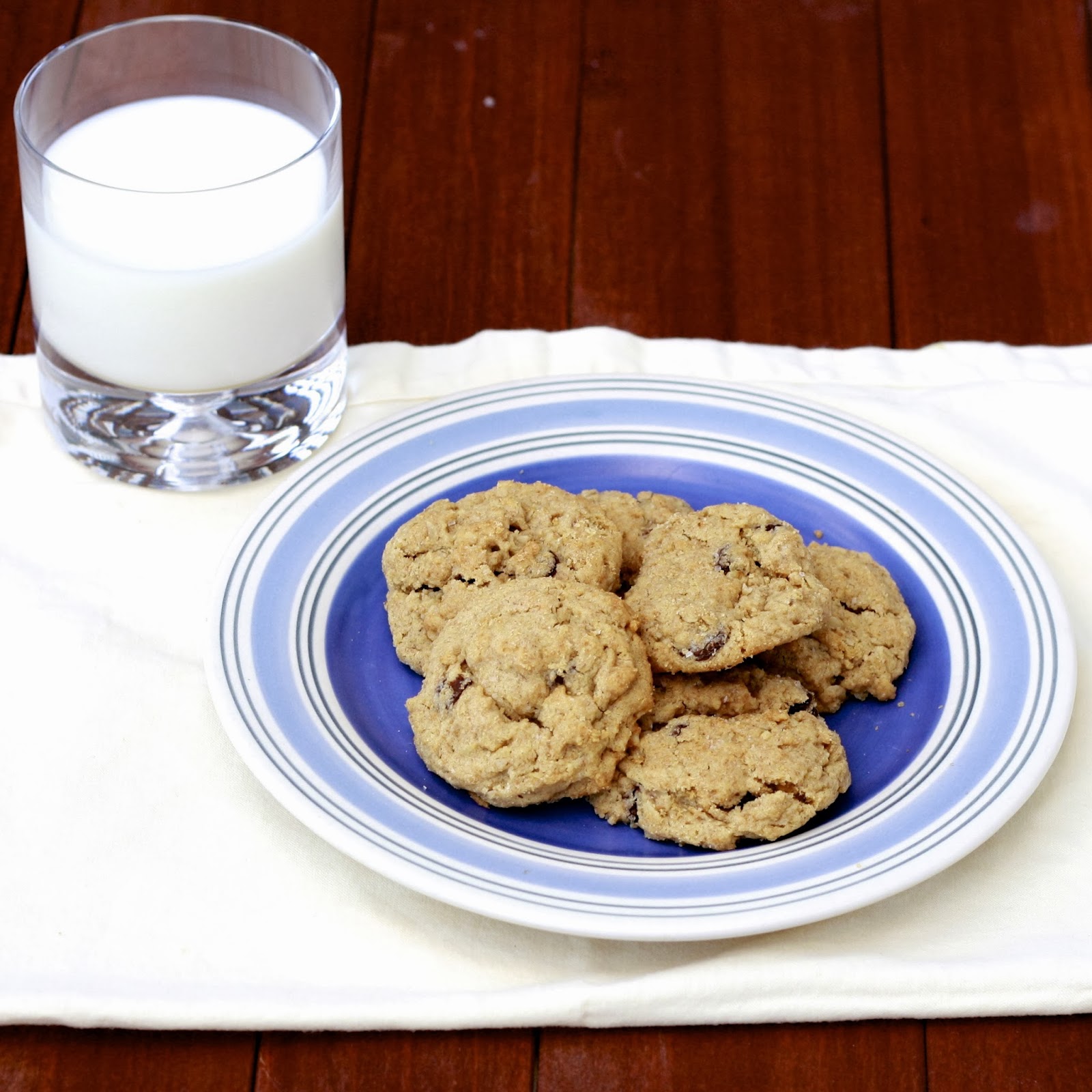 The Sweets Life Whole Wheat Peanut Butter Oatmeal Cookies with