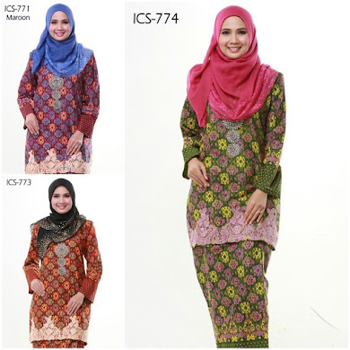 BAJU KURUNG IMPIANA CALISTA SONGKET