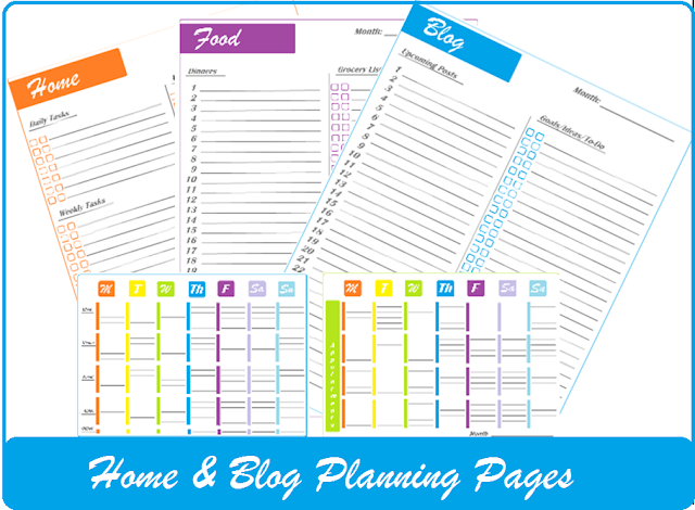 free printable home management 