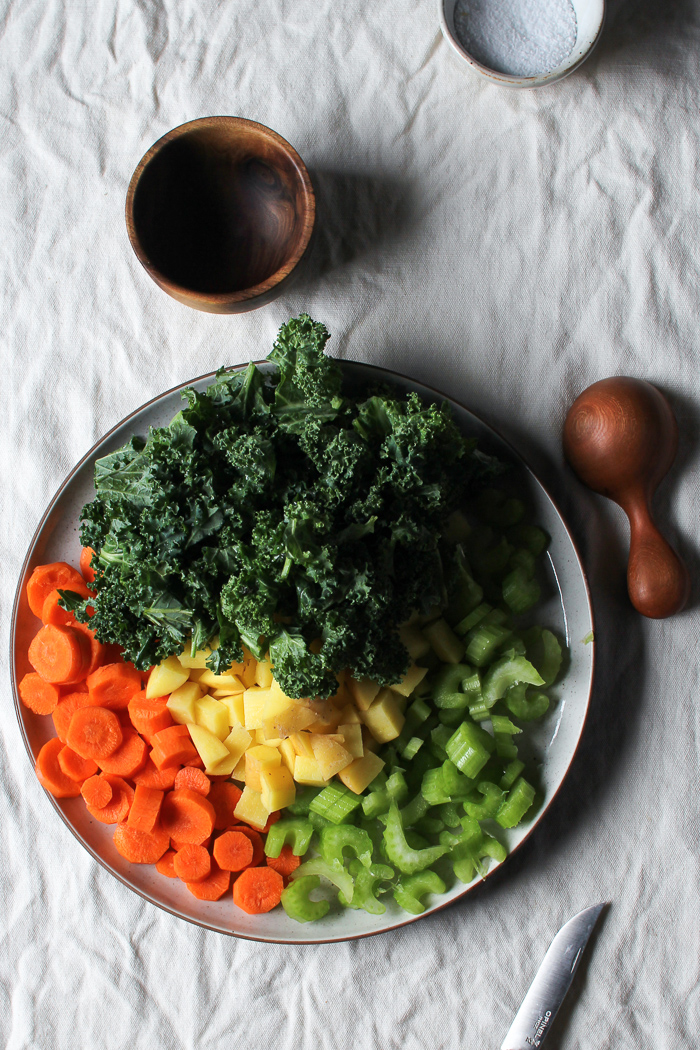 Flourishing Foodie Vegetable Soup with White Beans and Rice