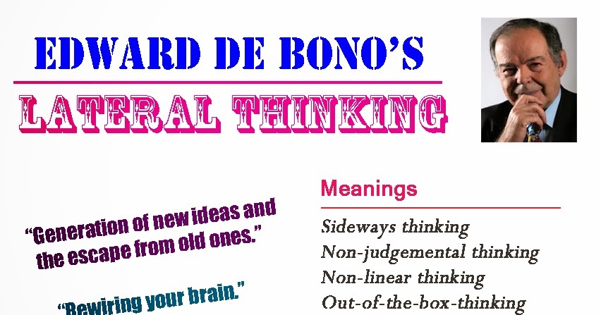 lateral thinking book by edward de bono free 37