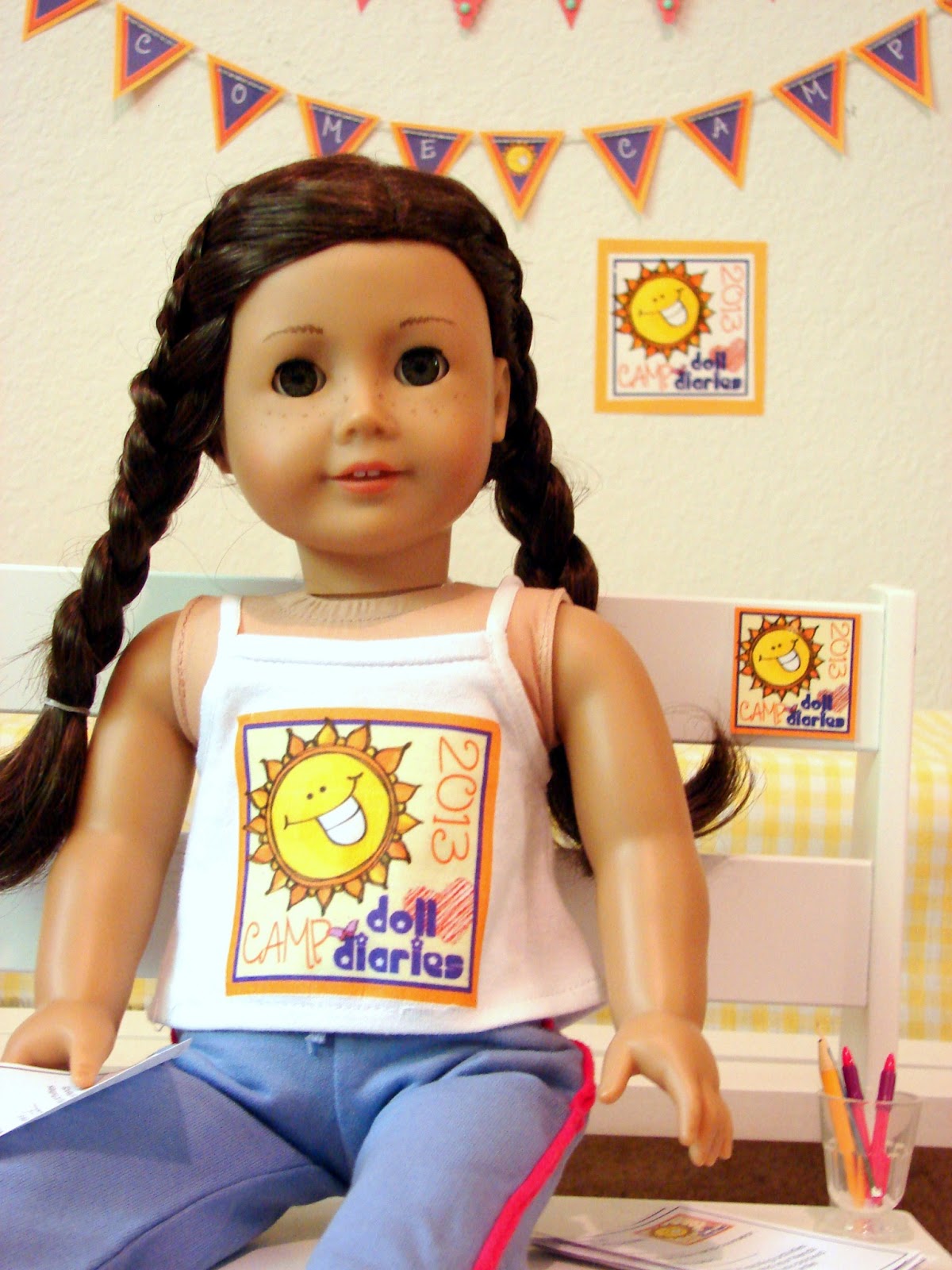 American Girl Doll Play Camp Doll Diaries!