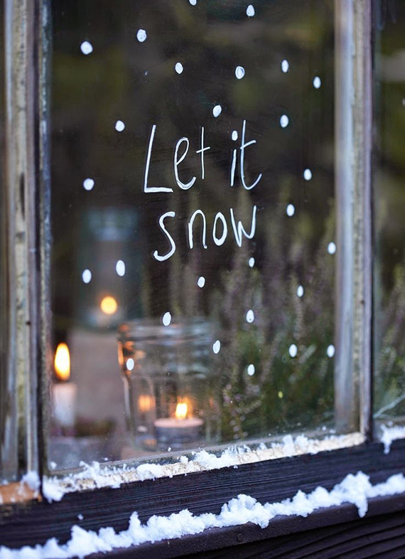 Let it snow via Prima Christmas Makes 2014. Styling by Selina Lake, photo by Sussie Bell