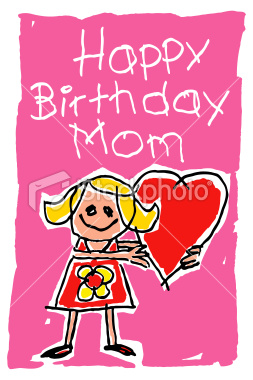 scribblings happy birthday mom