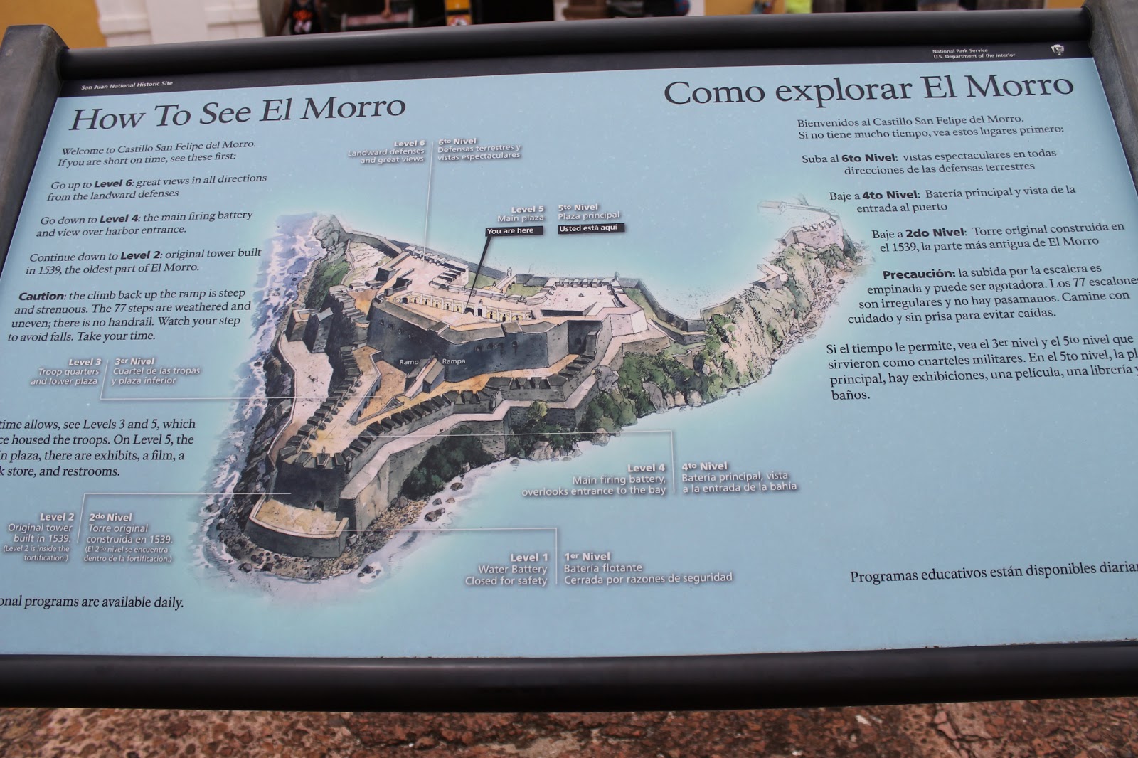 fort san juan puerto rico map fort san juan puerto rico map