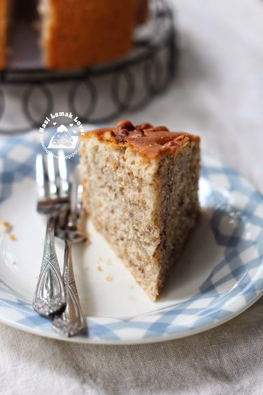 Nasi Lemak Lover Walnut Butter Cake 核桃奶油蛋糕