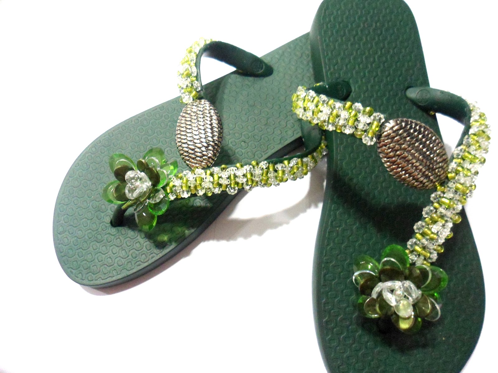 havaianas verde oliva